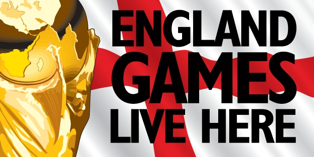 World Cup Live Here 9 Banner Template Image